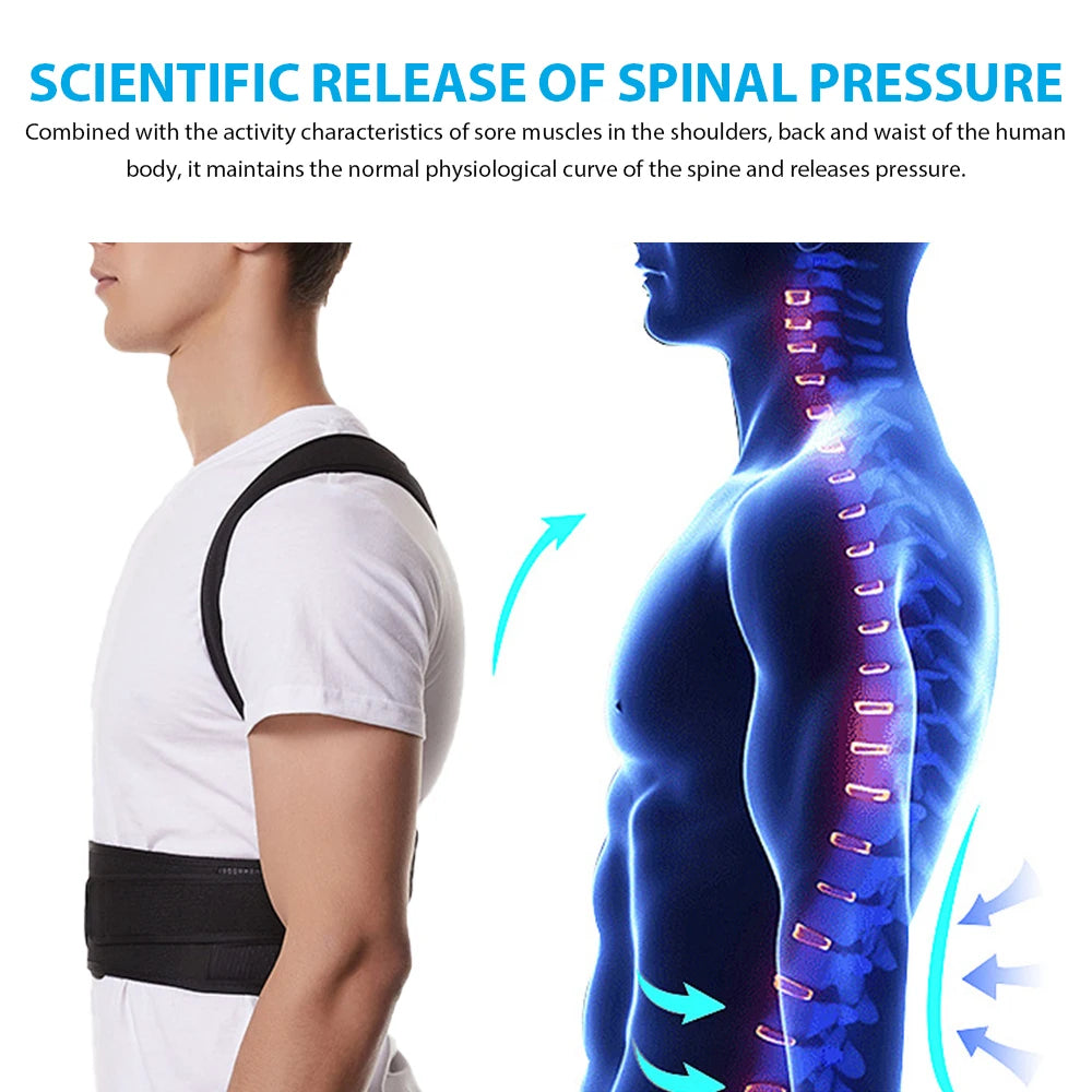 🌟🔥 POSTURE CORRECTOR & BACK SUPPORT BELT 🔥🌟