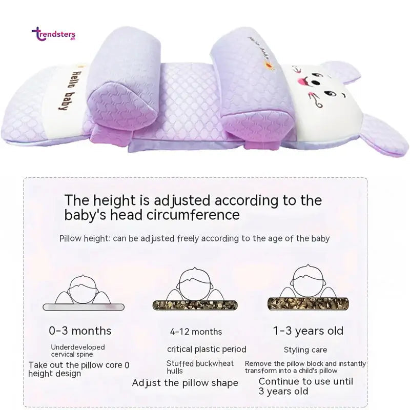 👶💤 Baby Head Shaping Pillow 👶✨