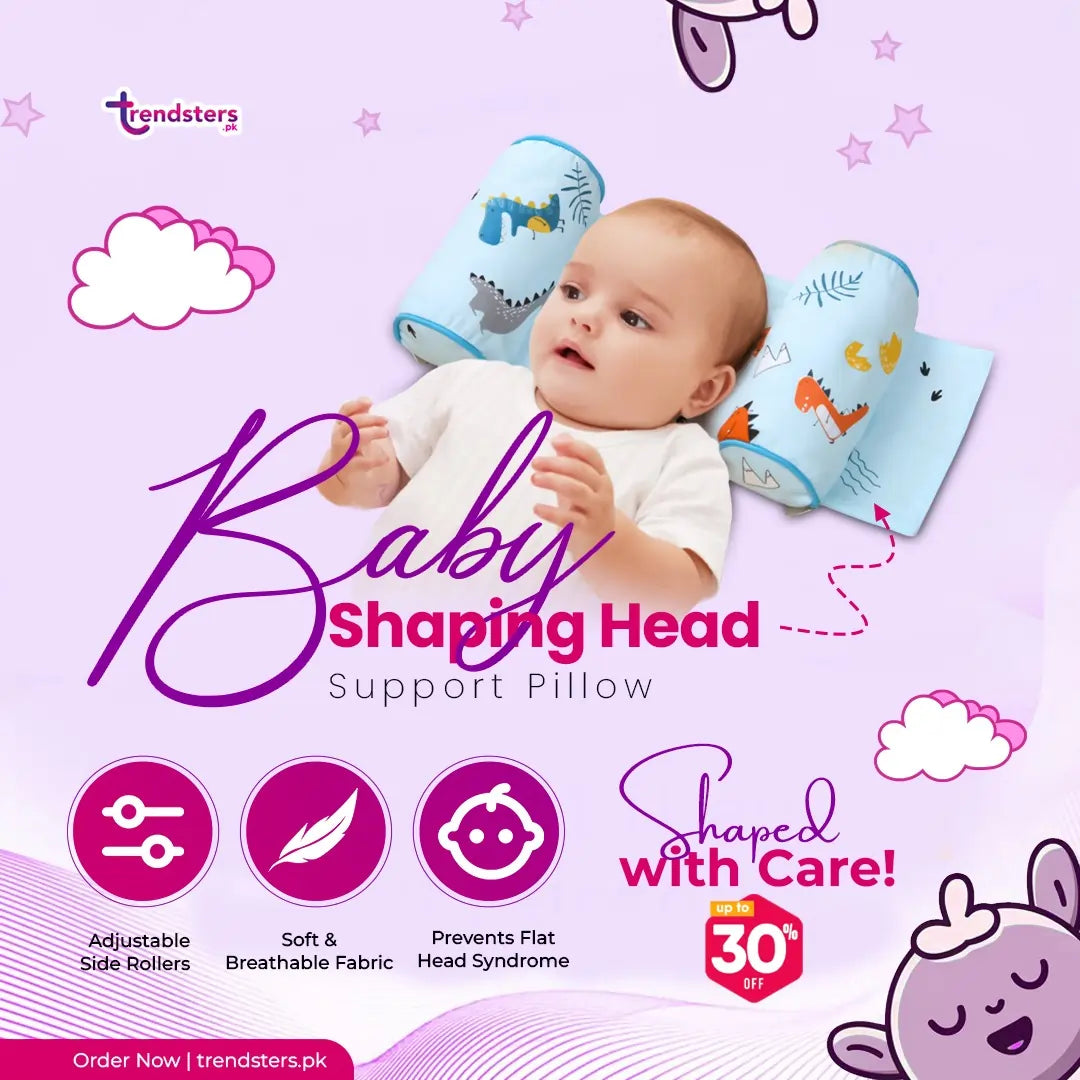 👶💤 Baby Head Shaping Pillow 👶✨
